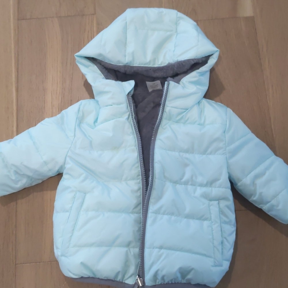Fleece lined jacket